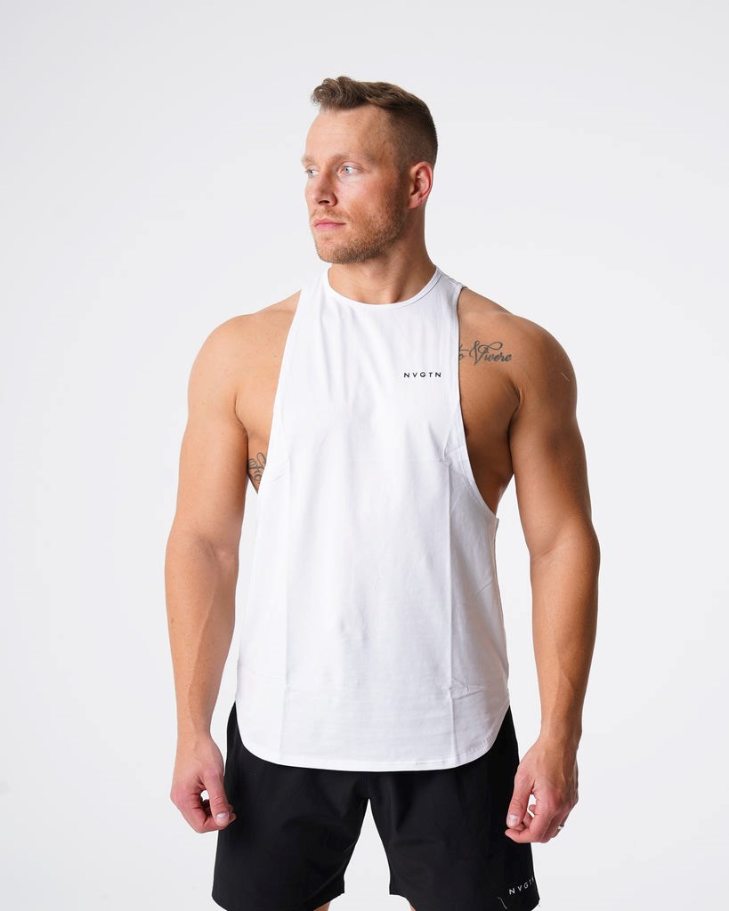 NVGTN Pulse Edge Tank Blancos | 90231OMXL