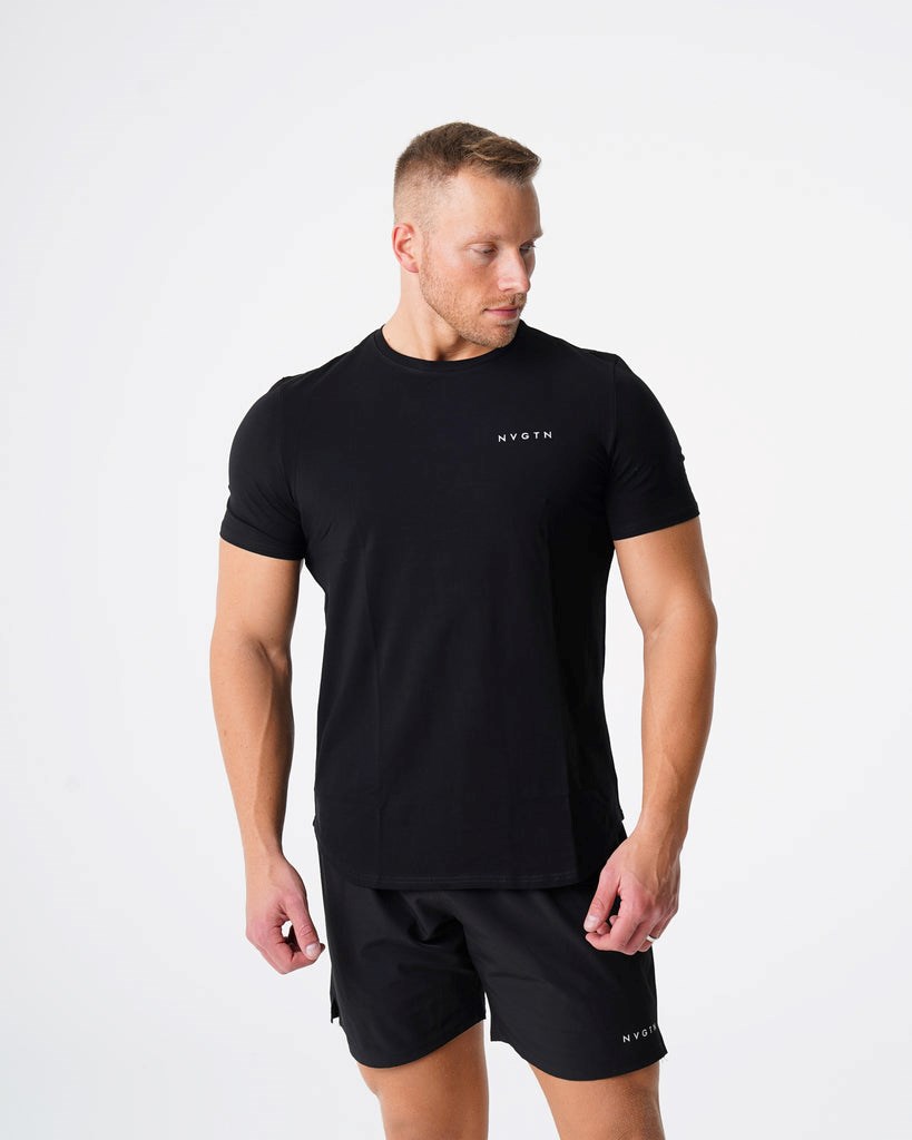 NVGTN Pulse Fitted Tee Negros | 62150JRCM