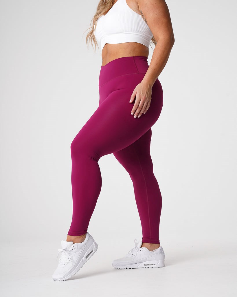 NVGTN Signature 2.0 Leggings Berry | 61539VXWL