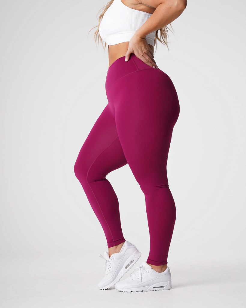 NVGTN Signature 2.0 Leggings Berry | 61539VXWL