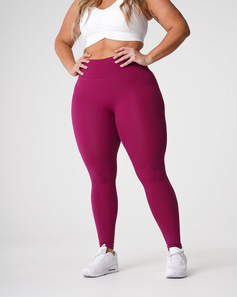 NVGTN Signature 2.0 Leggings Berry | 61539VXWL