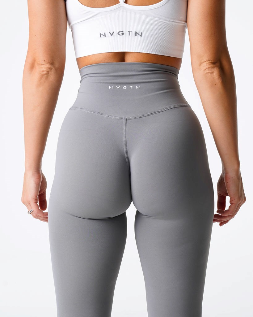 NVGTN Signature 2.0 Leggings Grises | 98720WNKD