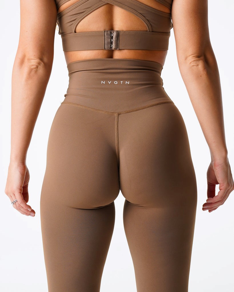 NVGTN Signature 2.0 Leggings Mocha | 90863CLMS