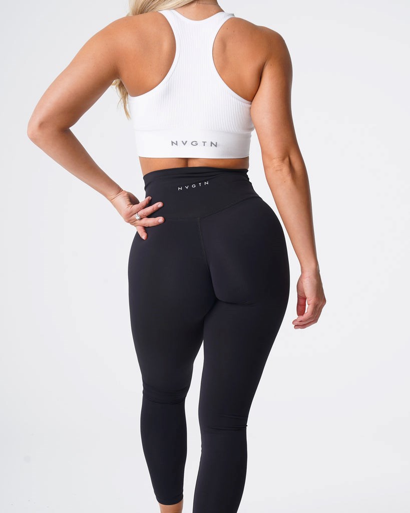 NVGTN Signature 2.0 Leggings Negros | 78320IODJ