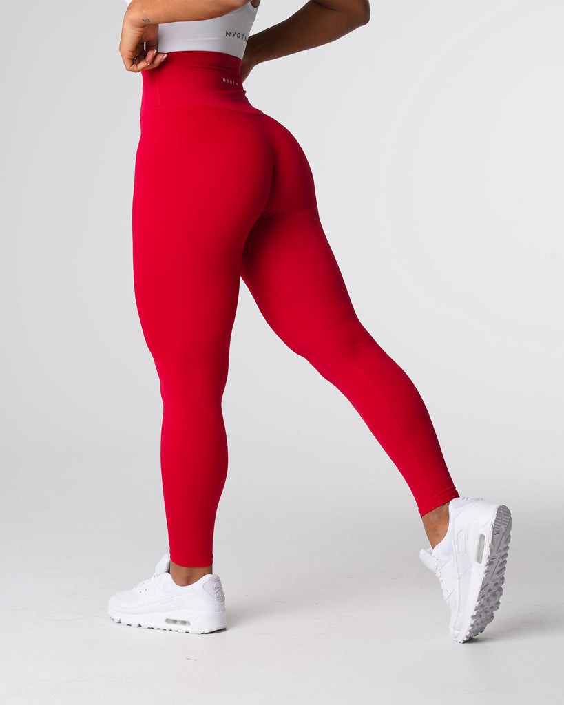 NVGTN Signature 2.0 Leggings Rojos | 26810DFOZ