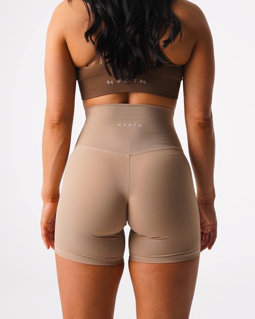 NVGTN Signature 2.0 Shorts Latte | 47839VTLW