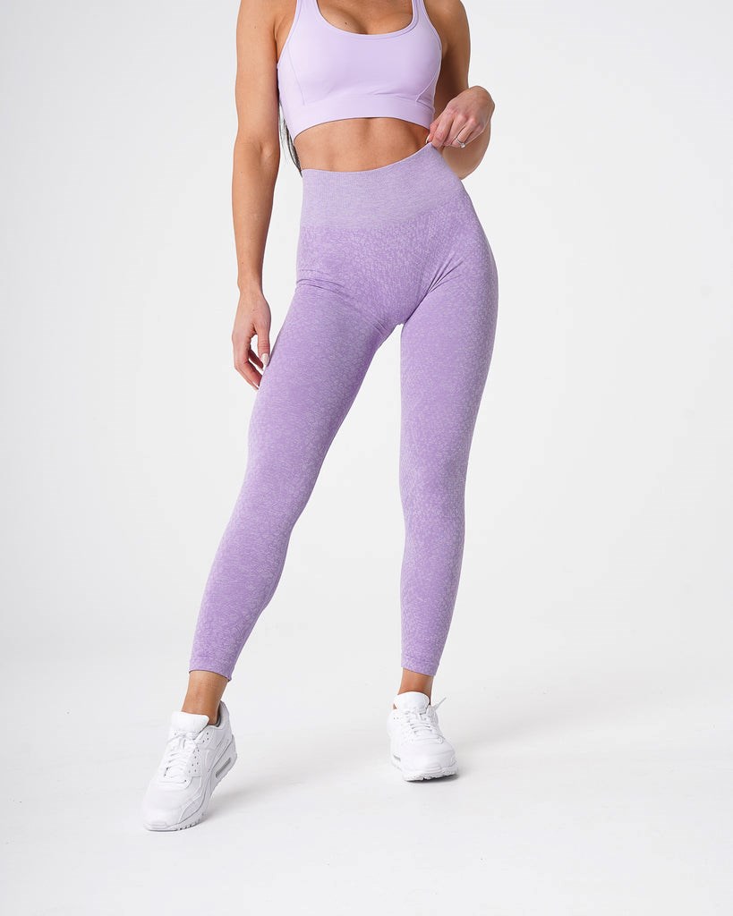 NVGTN Snakeskin Seamless Leggings Lilac | 95063KECW