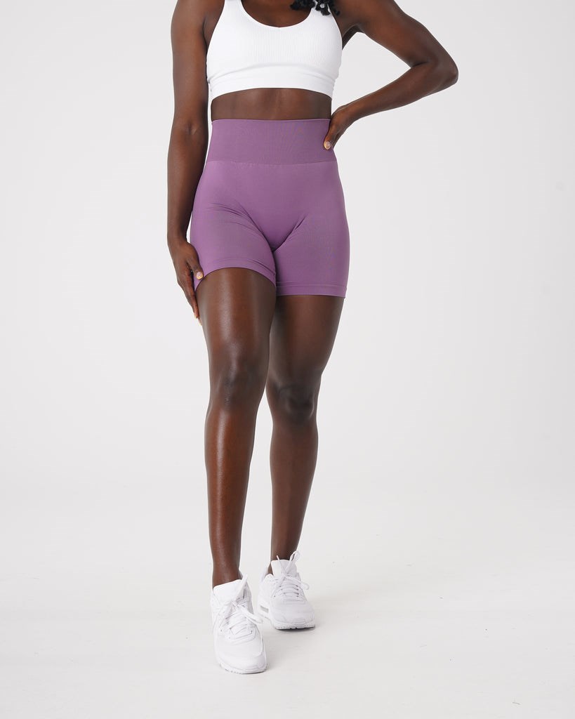 NVGTN Solid Seamless Shorts Orchid | 98236VKQD