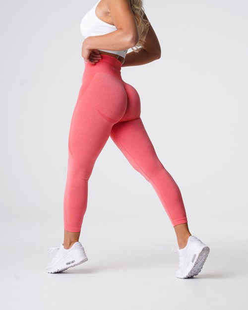 NVGTN Contour Seamless Leggings Coral | 06178DGUS