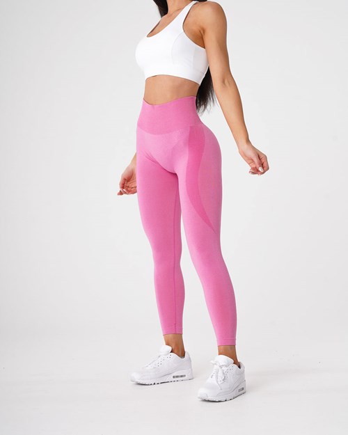 NVGTN Contour Seamless Leggings Rosas | 85620BHDT