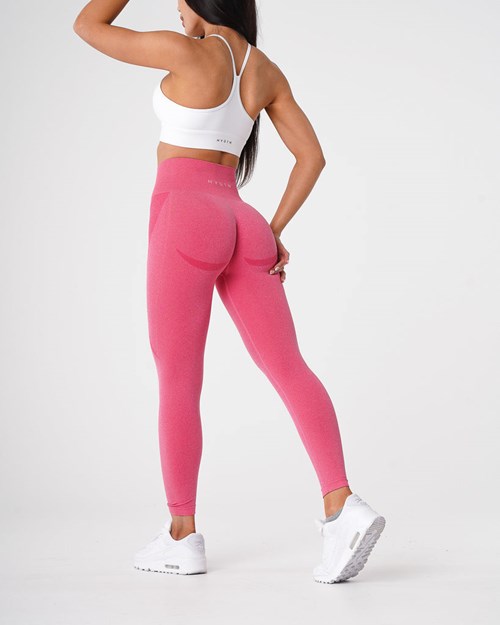 NVGTN Contour Seamless Leggings Rosas | 97243AGJM