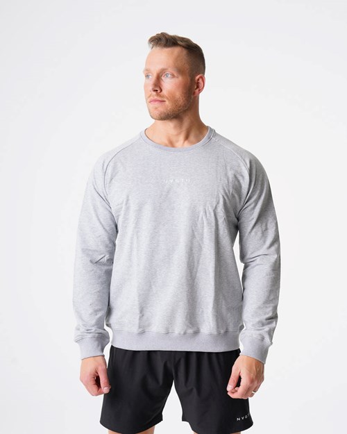 NVGTN Crew Neck Sweatshirt Grises | 10549BCLD