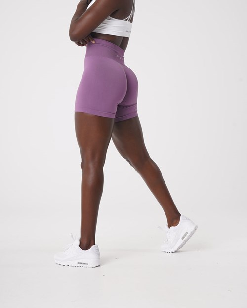 NVGTN Solid Seamless Shorts Orchid | 98236VKQD